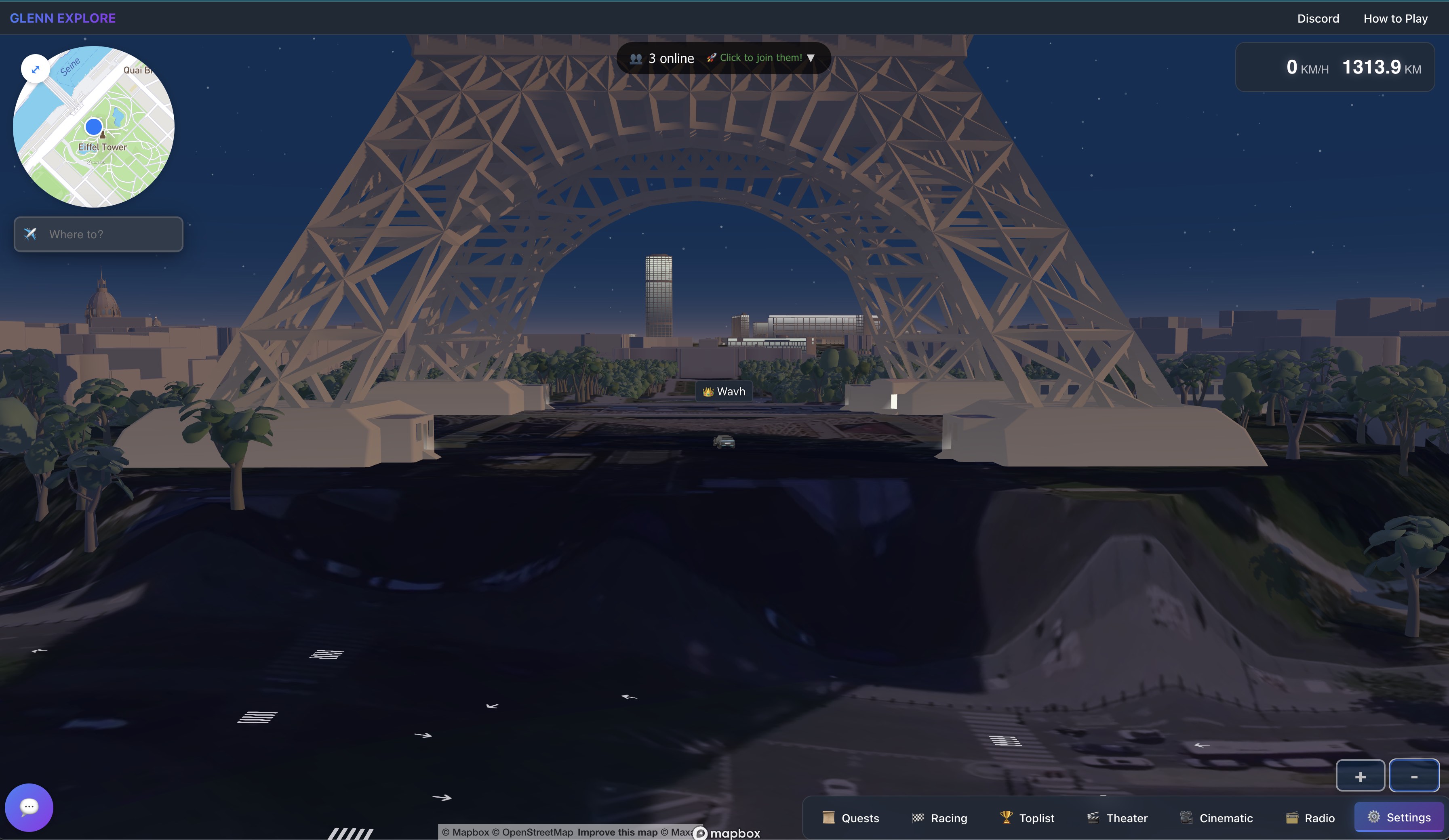 Architectural details of the Eiffel Tower